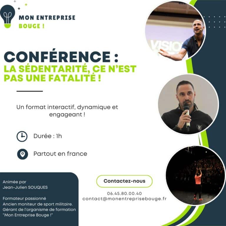Conférence Sédentarité
